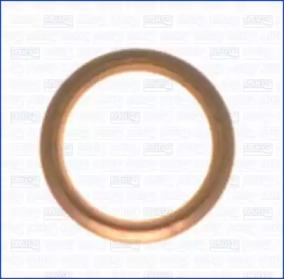 18001000 AJUSA Уплотнительное кольцо, резьбовая пробка маслосливн. отверст. – фото