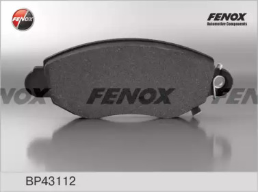 BP43112 FENOX Комплект тормозных колодок, дисковый тормоз – фото