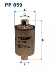 PP859 FILTRON Топливный фильтр – фото